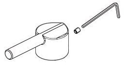 Delta Nicoli RP101370BL Handle Kit