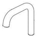 Brizo Odin RP101376PC Square Prep Spout Assembly