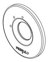 Peerless Xander RP101393BL Escutcheon Assembly