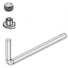 Delta Trillian RP101447PC Handle Set Screw, Cover andWrench