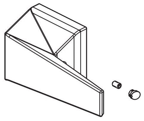 Delta Trillian RP101450SSPR Handle,Set Screw and Cover