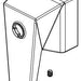 Delta Trillian RP101458SSPR Volume Handle, Set Screw and Cover