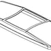 Delta Pierce RP101501CZ Escutcheon and Base Plate