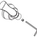Delta Caffery RP101514SP Single Metal Lever Handle Kit