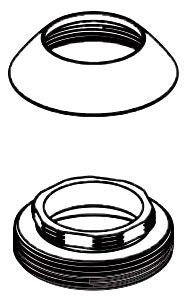 Delta Nicoli RP101550BL Bonnet Nut & Cap