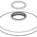 Brizo RP101555BNX Escutcheon and O-rings