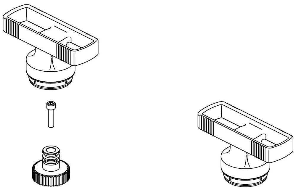 Brizo Kintsu RP101559NK Knob Handle Kit