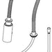 Brizo Odin RP101562SS Articulating Finished Hose And Wand Assembly