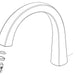 Delta Stryke RP101574PC Spout Assembly