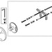 Brizo Kintsu RP101577NK Mounting Base and Hardware
