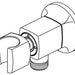 Brizo Kintsu RP101582PC Holder - Wall Outlet