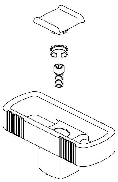 Brizo Kintsu RP101591PC Temperature Handle - Knob