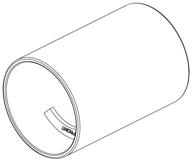 Brizo Kintsu RP101594PC TrimSleeve - Pres Bal
