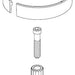 Brizo Kintsu RP101596 Handle Hardware