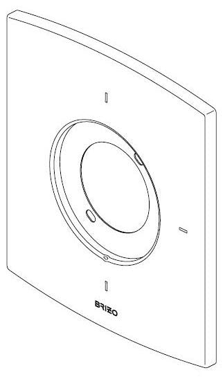 Brizo Kintsu RP101598NK Escutcheon- Sensori