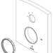 Brizo Kintsu RP101609BNX Escutcheon - Pres Bal Integrated 6F