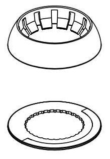 Delta RP101650CZ Bonnet Cap