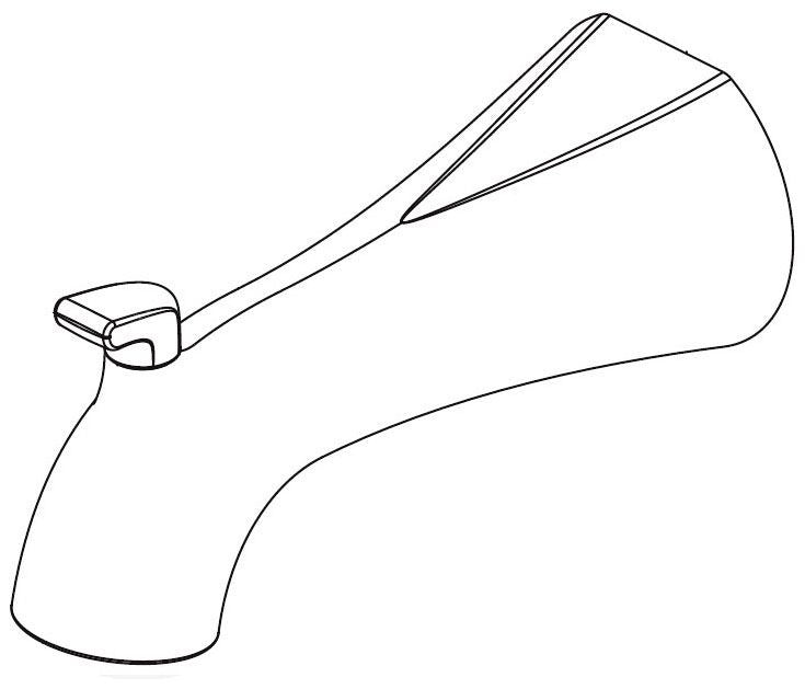 Delta Arvo RP101696SP Tub Spout