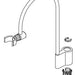 Brizo Odin RP101729PG Support Arm Assembly