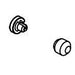 Delta Cassidy RP101734CZ Set Screw & Button