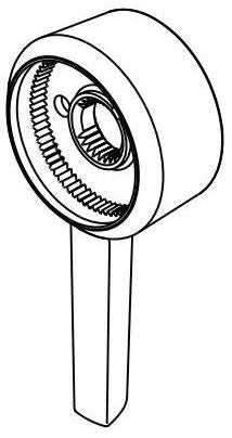 Delta Galeon RP101741PCPR 17S Shower Volume Handle