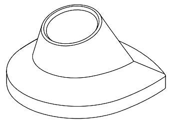 Delta Galeon RP101755SSPR Hand Shower Escutcheon