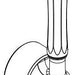 Brizo Tulham RP101787SS Handle Kit - Bar
