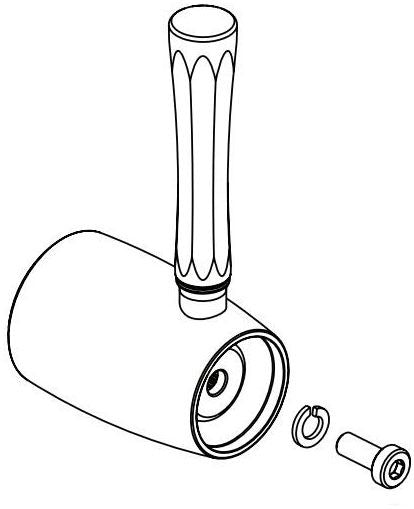Brizo Tulham RP101789GLPG Handle Kit - Instant Hot