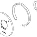 Delta Modern RP101844 Escutcheon