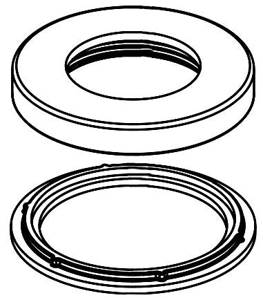 Delta Sandover RP101951RB Flange & Gasket