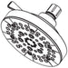 Delta Greydon RP101959PC 5-Setting Shower Head