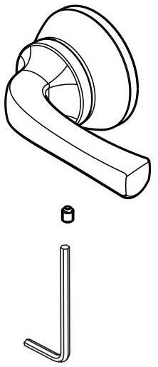 Delta Geist RP102030OB Metal Lever Handle Kit - 14 Series