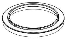 Peerless Flute RP102103BL Base & plate