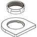 Peerless Xander RP102113BL Nut, escutcheon & gasket