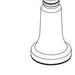 Delta Saylor RP102133CZ Handle - Hot Centerset