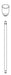 Delta Saylor RP102140BL Roman Tub - Lift Rod and Finial