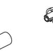 Delta Saylor RP102141SS Roman Tub 3H- Set Screw, Button and Wrench