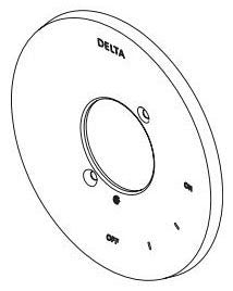 Delta Saylor RP102144SS Escutcheon