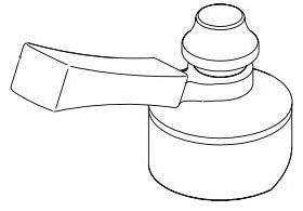 Delta Dorval RP102151PC Lever handle kit