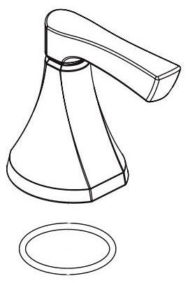 Delta Arcadia RP102175SP Two Metal Lever Handle Kit