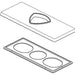 Delta Zura RP102199BL Escutcheon and Gasket