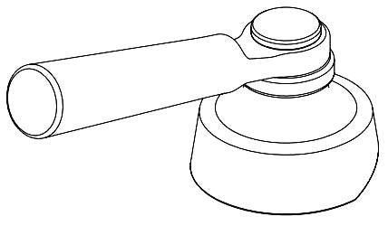 Delta Saylor RP102204CZ Lever Handle - 536
