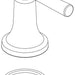 Delta Saylor RP102205PC Handle Kit - Roman Tub