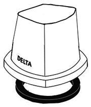 Delta Cassidy RP102235SS Base & Gasket