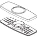 Delta Geist RP102244SP Single Handle Escutcheon with Baseplate