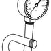 Delta Universal Showering Components RP103239 Pressure Gage