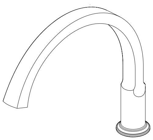 Delta Tetra RP103290PCPR Spout Assembly