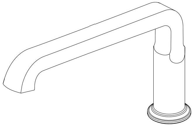 Delta Tetra RP103293CZPR Spout Assembly