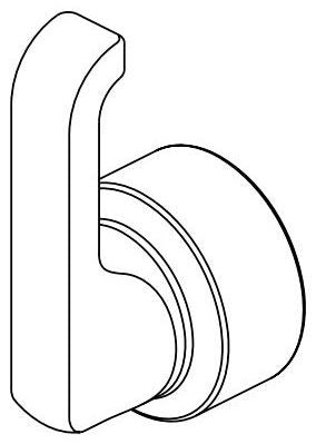 Delta Tetra RP103298SSPR Handle, Set Screw & Button
