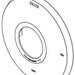 Delta Tetra RP103302SSPR Escutcheon & Gasket